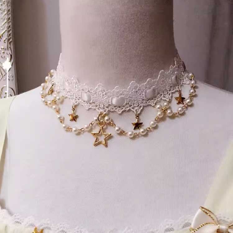 Lace Star Necklace SE23050