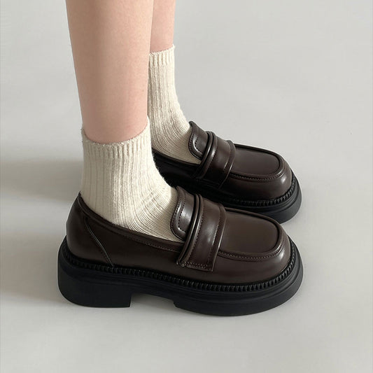 Retro Platform Student Shoes SE23030