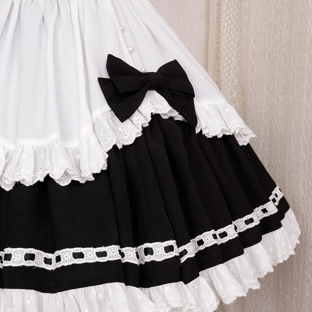 Lolita Bow Maid Dress SE23020
