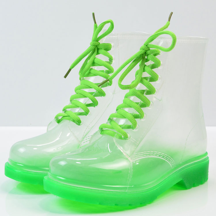 Transparent Candy Rain Shoes SE22853