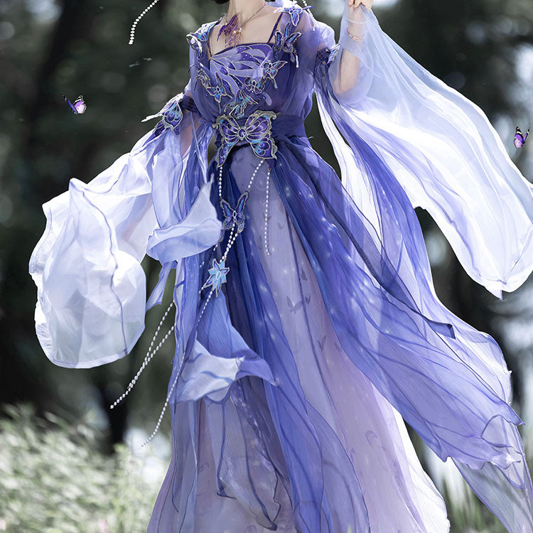 Purple Butterfly Hanfu Dress SE23231