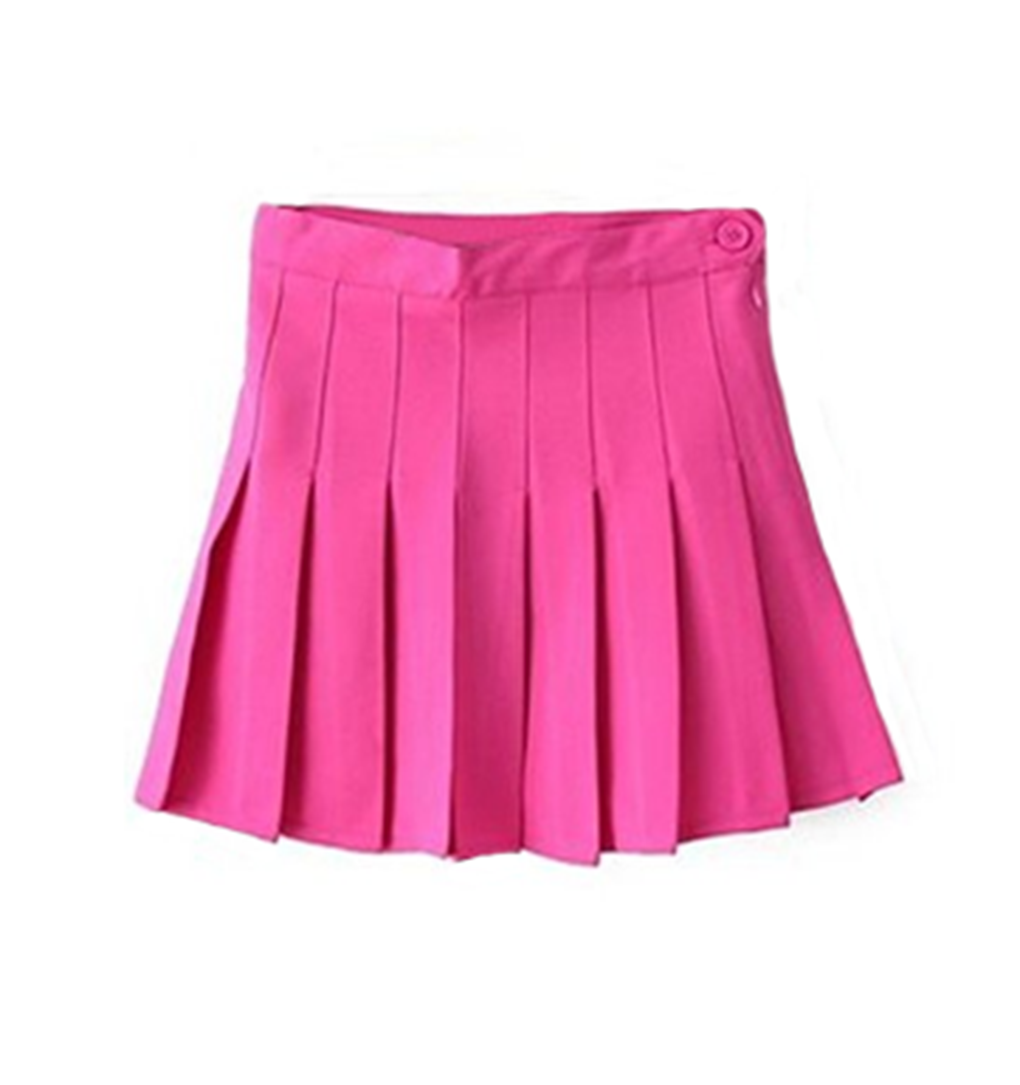 Candy Color Tennis Pleated Skirt SE9185