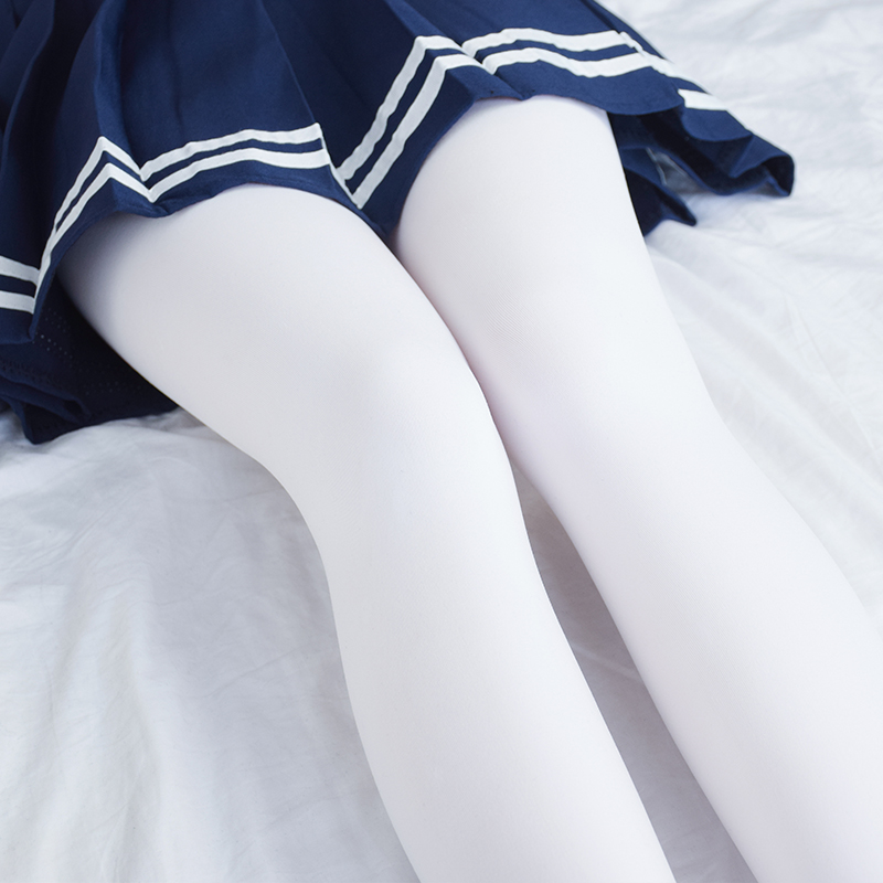 White/black pantyhose SE10392