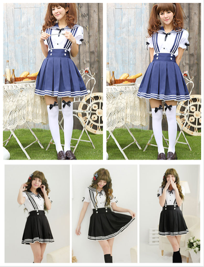 Jfashion Sailor Straps Outfit SE1659