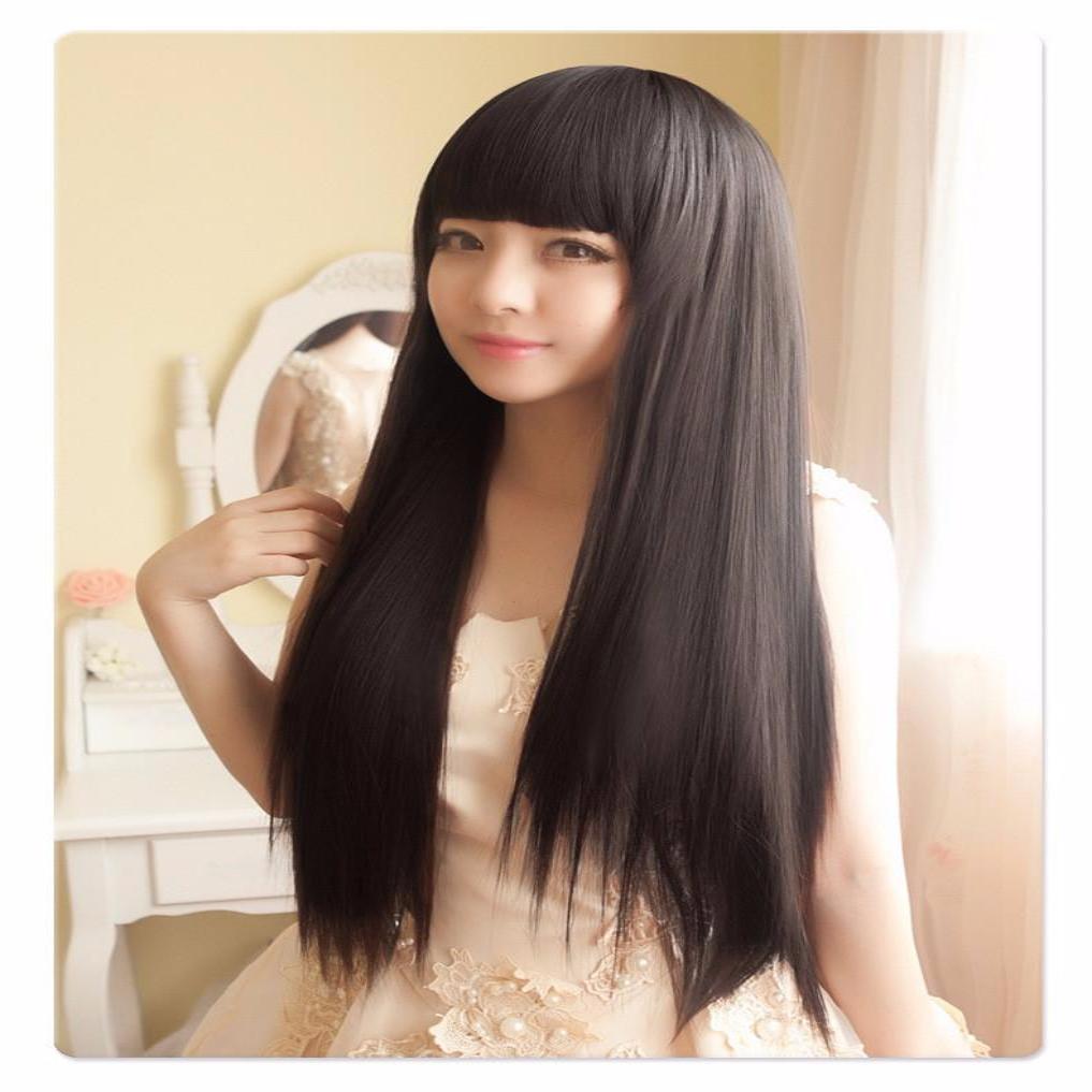 Black Straight Hair Wig SE483