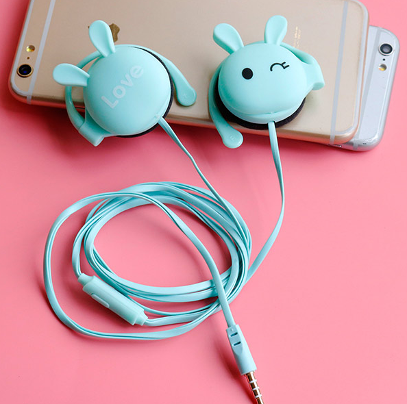 Cute kawaii bunny ear headset SE10203