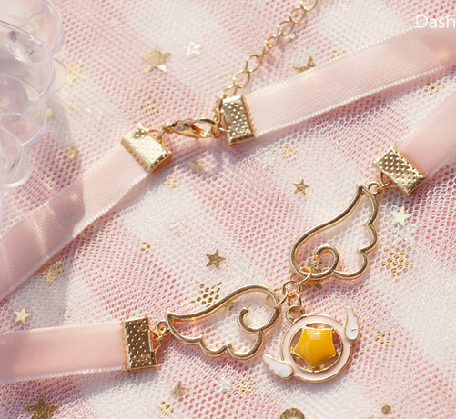 Sweet Star Wings Necklace SE10378