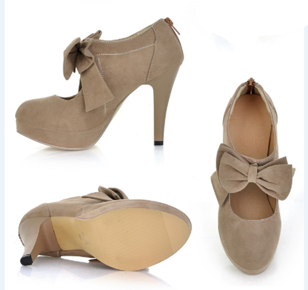 Sweet Bow Heeled Shoes  SE2098