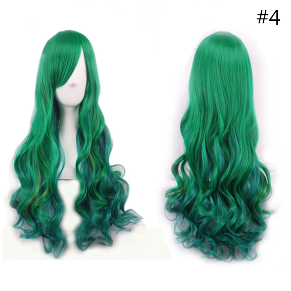 Cos Gradient Curly Wig SE10603