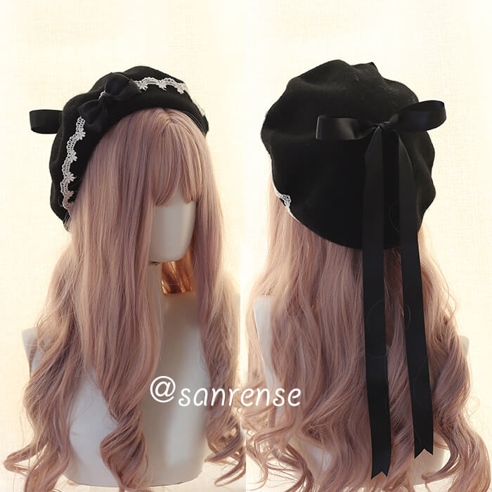 Kawaii Bow Berets Cap SE20933