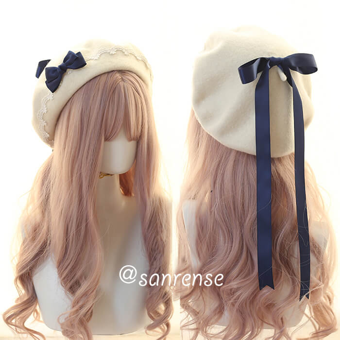 Kawaii Bow Berets Cap SE20933