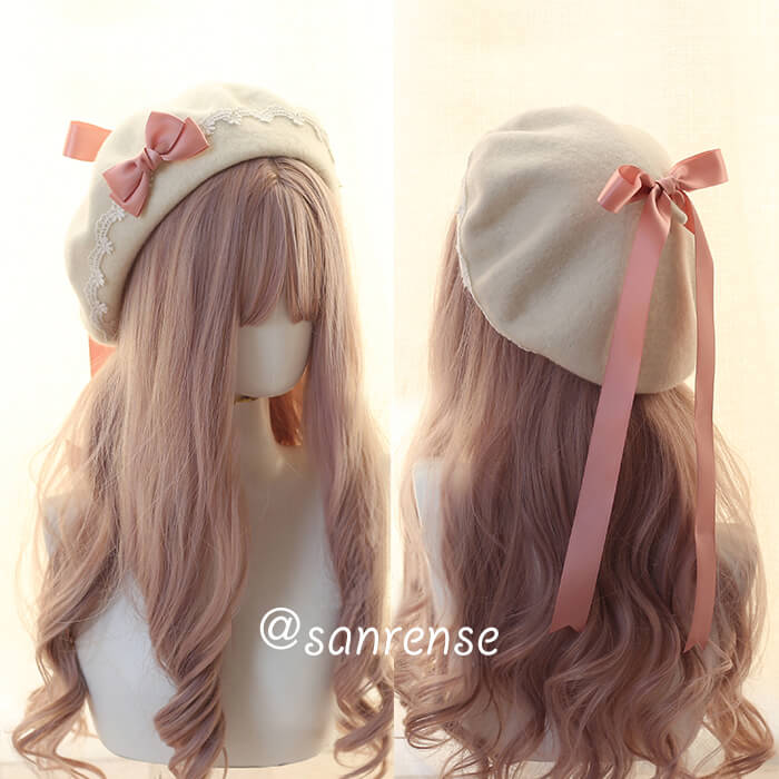 Kawaii Bow Berets Cap SE20933