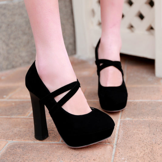 Black High Heels SE22010