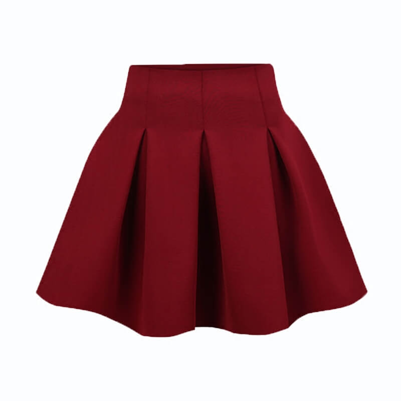Black Pleated Tutu Skirt SE21304