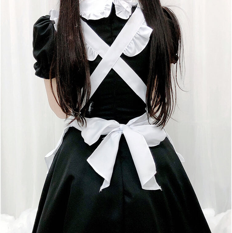 Black White Cat Dress SE21311