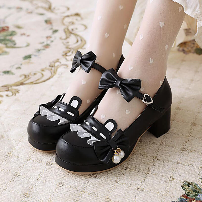 Bow Bear Lolita Shoes SE21860