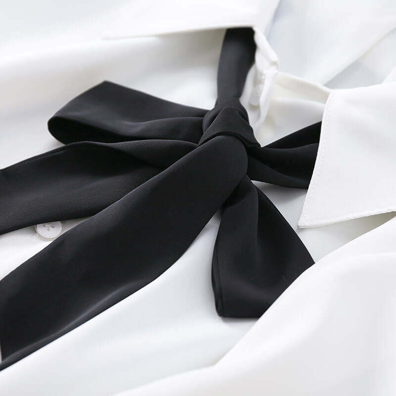 Bow Chiffon Shirt SE21774