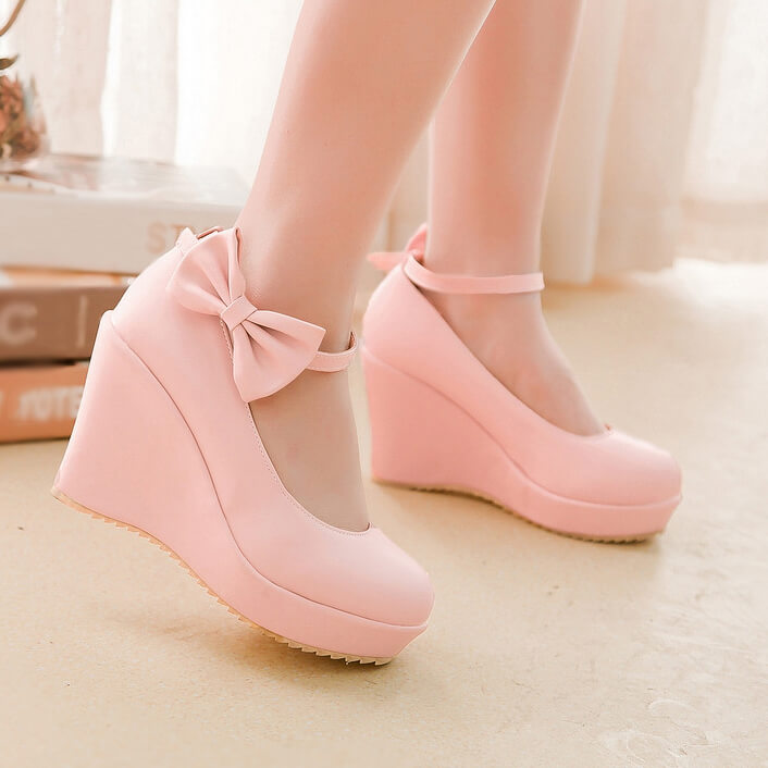 Bow High Heel Shoes SE21731