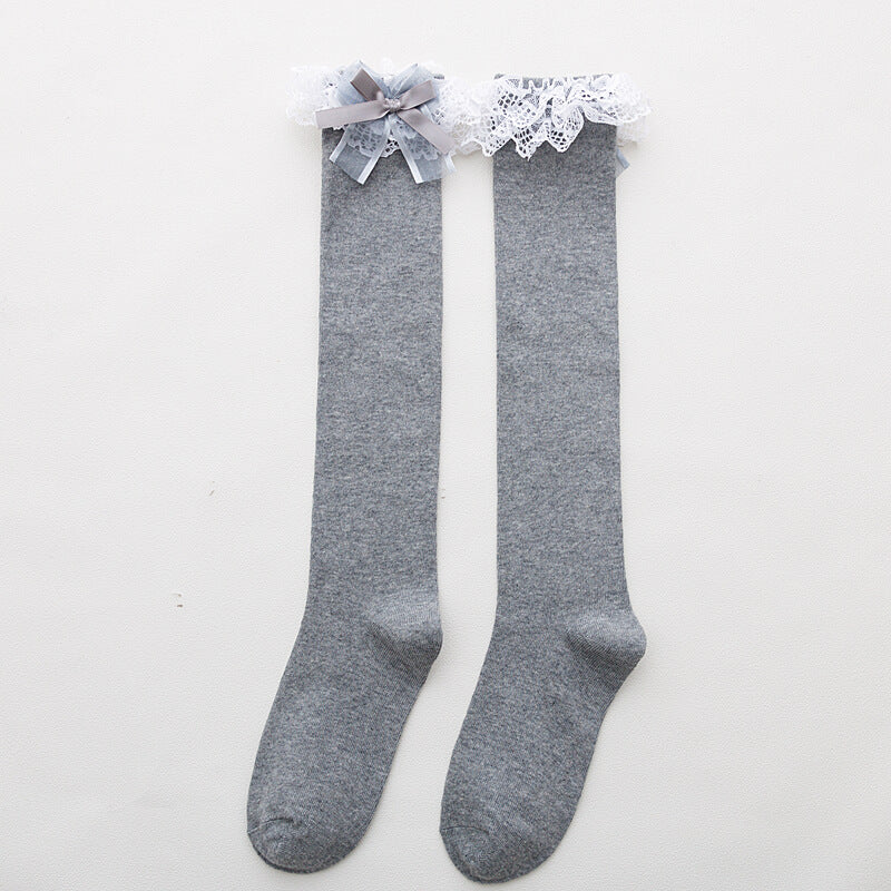Bow Lace Stockings SE21390