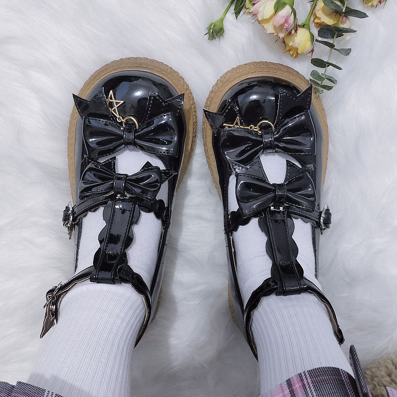 Bow Star Lolita Shoes SE21921