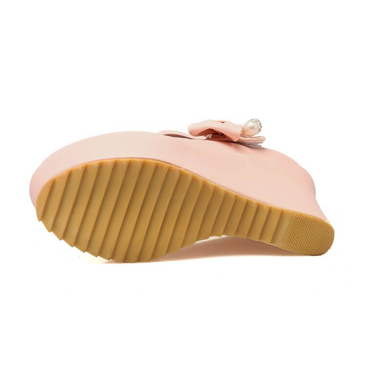 Bowknot Platform Shoes SE21259