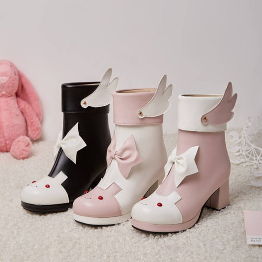 Bunny Bow Wing Boots SE21838