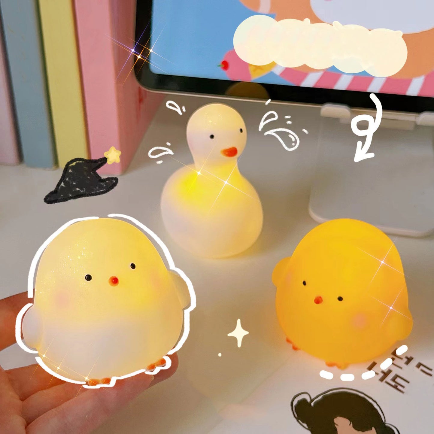 Cartoon Chicken Duck Night Light SE22612