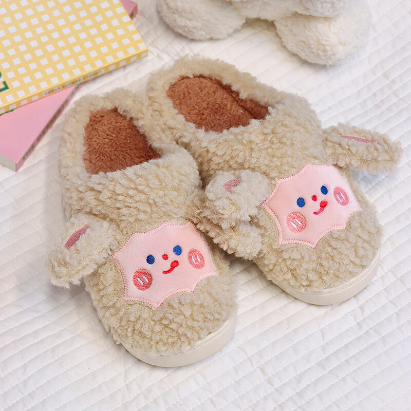 Cartoon Sheep Plush Slippers SE21943