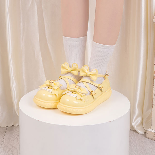 Cute Bow Lolita Shoes SE22279