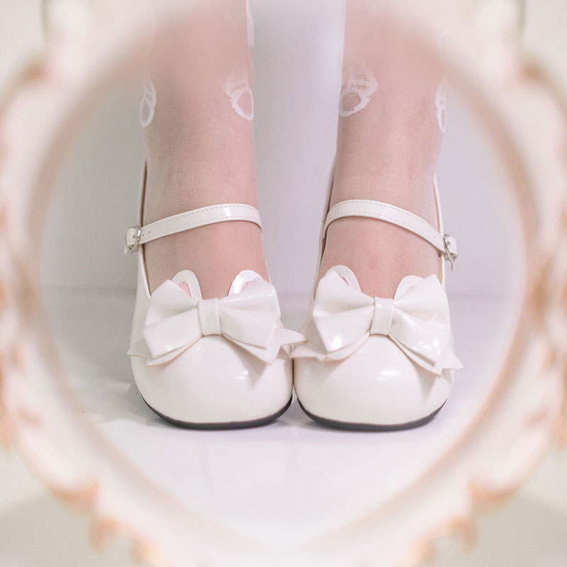 Cute Bow Lolita Shoes SE22328