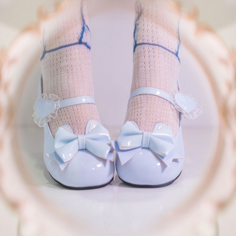 Cute Bow Lolita Shoes SE22328