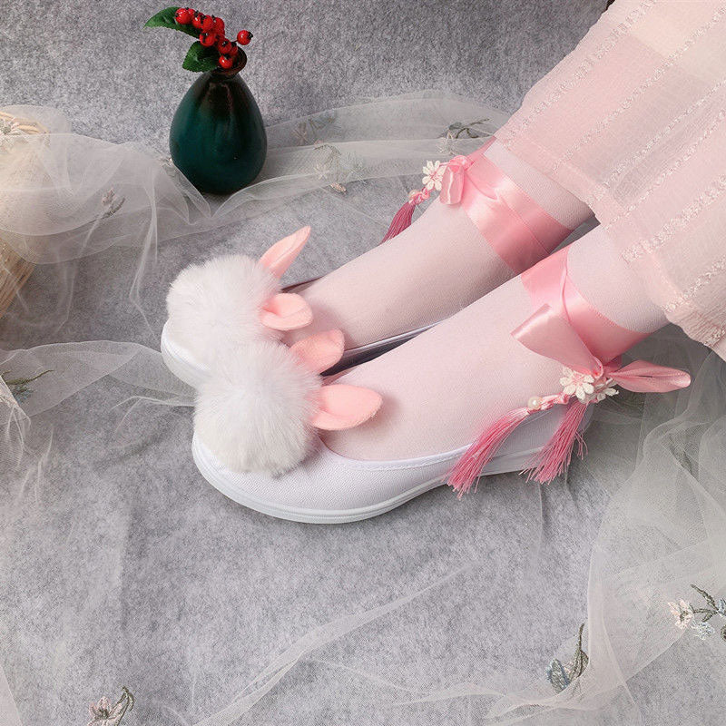Cute Bunny Flower Shoes SE22224