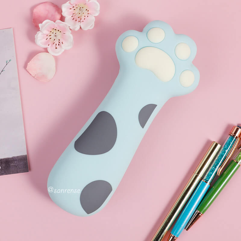 Cute Cat Claw Silica Pencil Case SE21108