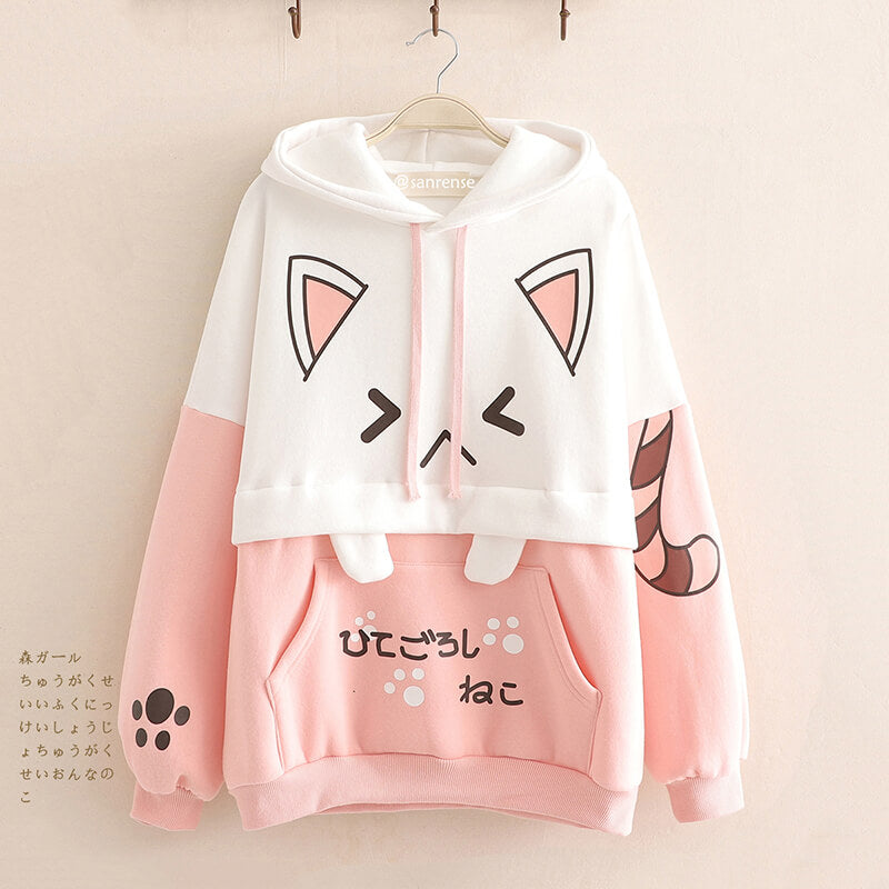 Cute Cat Hoodie SE21220