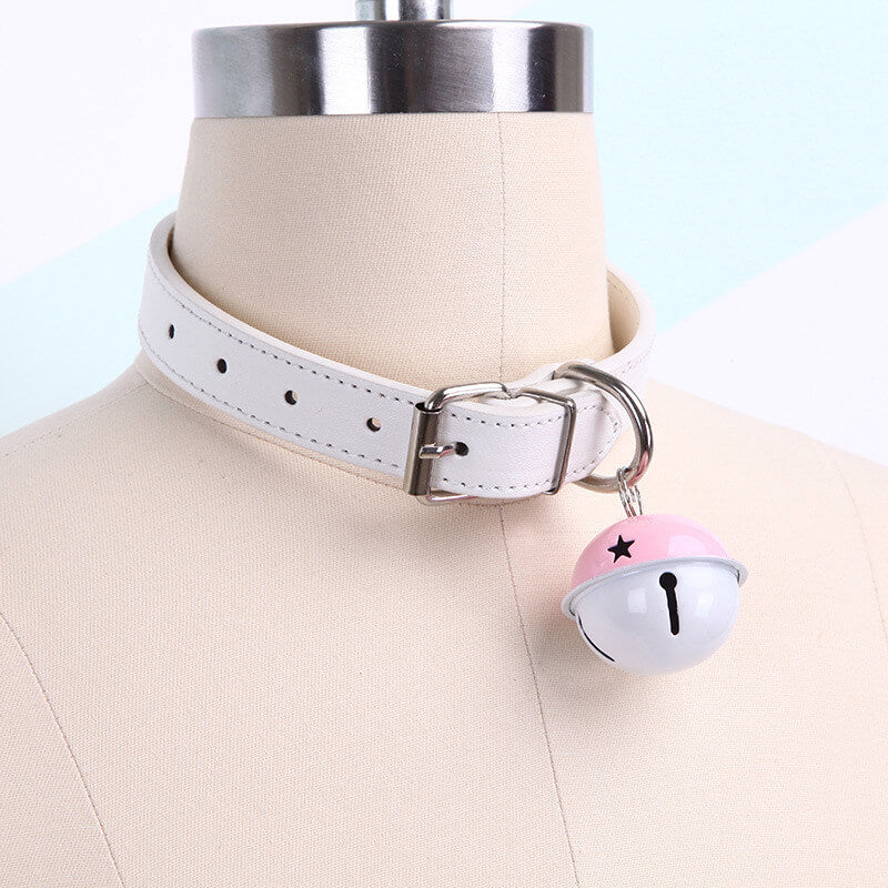 Cute Pu Bell Collar SE21291