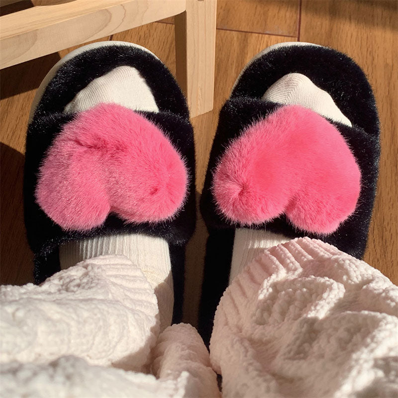 Cute Plush Cotton Slippers SE22525