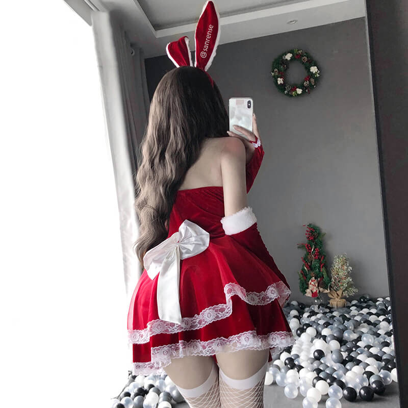 Cute Rabbit Cosplay Lace Dress SE21210