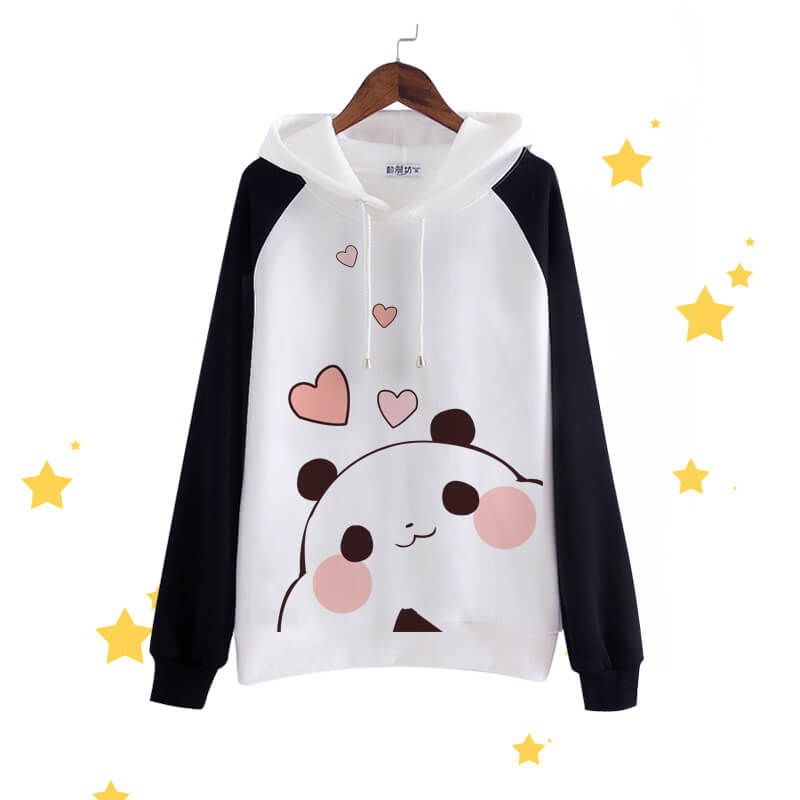 Cute Loving Panda Hoodie SE20497