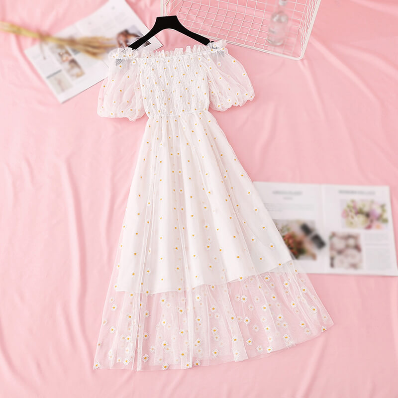 Daisy Mesh Dress SE21659