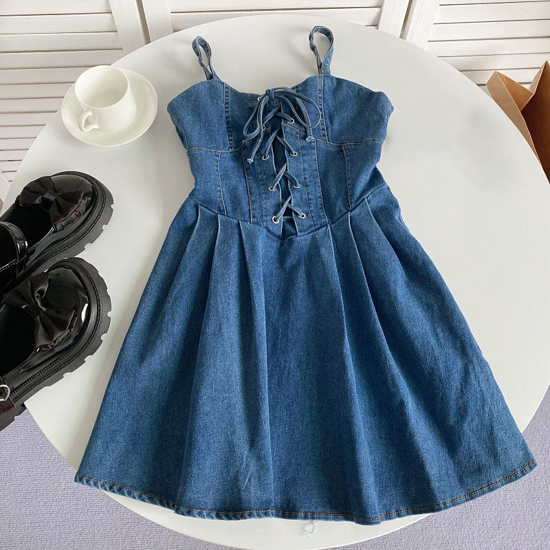 Denim Slip Dress SE22582