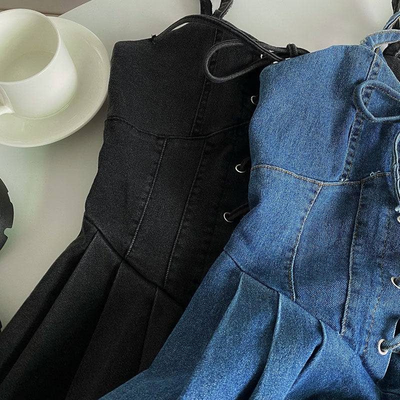 Denim Slip Dress SE22582