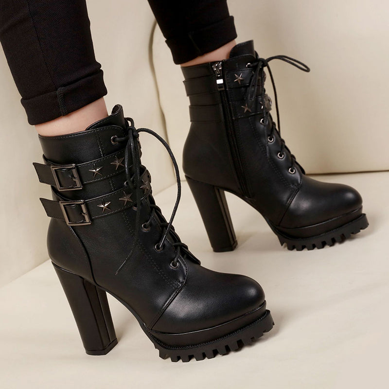Fashion Star High Heel Boots SE20255
