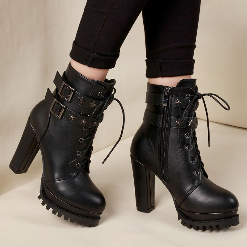 Fashion Star High Heel Boots SE20255