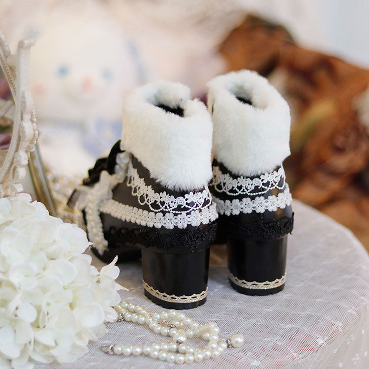 Flower Bow Boots SE22553
