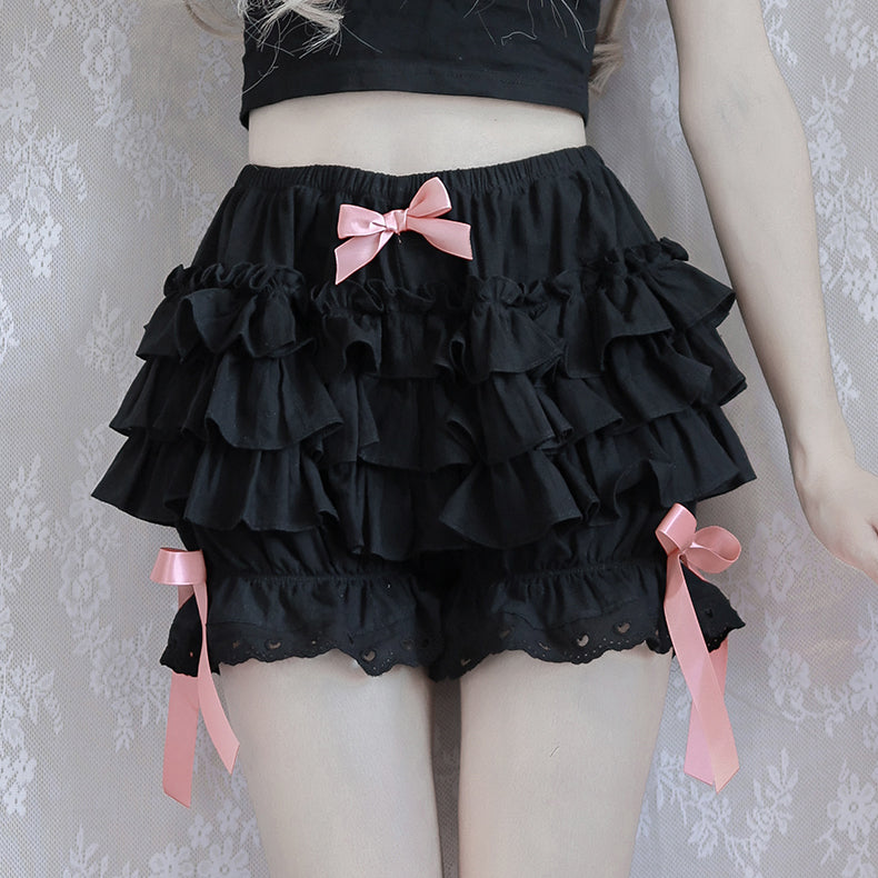 Flower Bow Shorts SE22112