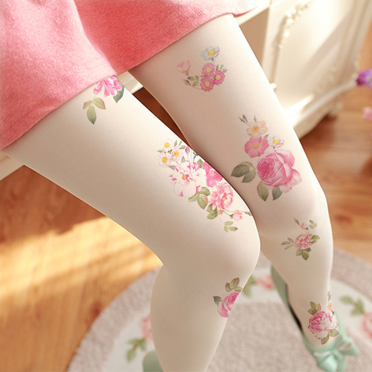 Flower Pantyhose SE22231