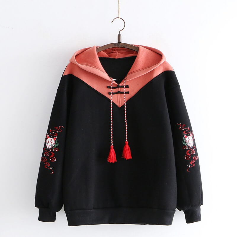 Fox Black Hoodie SE20740