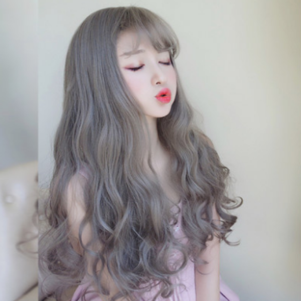 Grey Cosplay Curly Hair SE9583