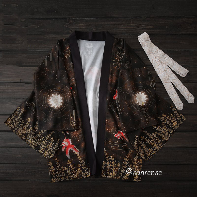 Goldfish Firework Kimono SE21051