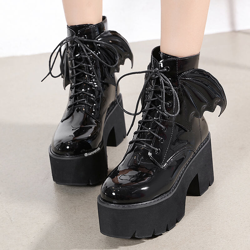 Wing Platform Boots SE21230